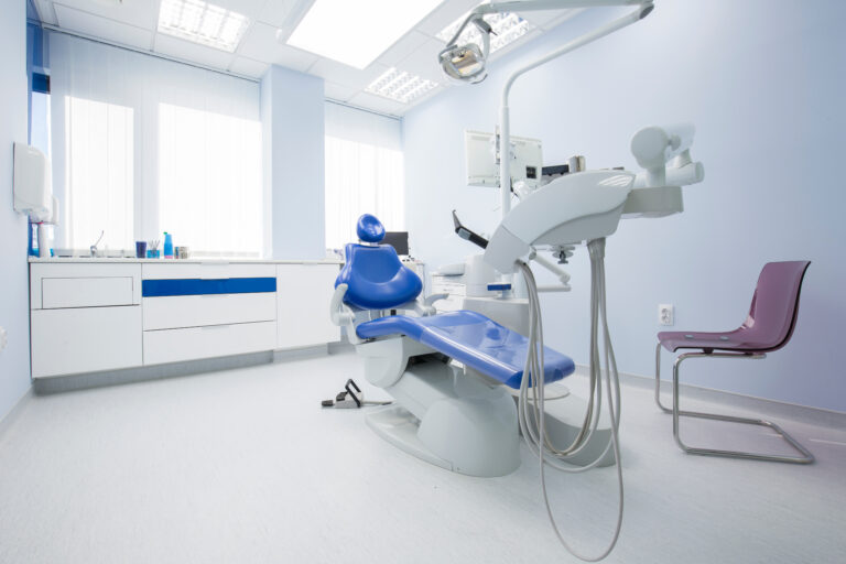 Modern dental office interior