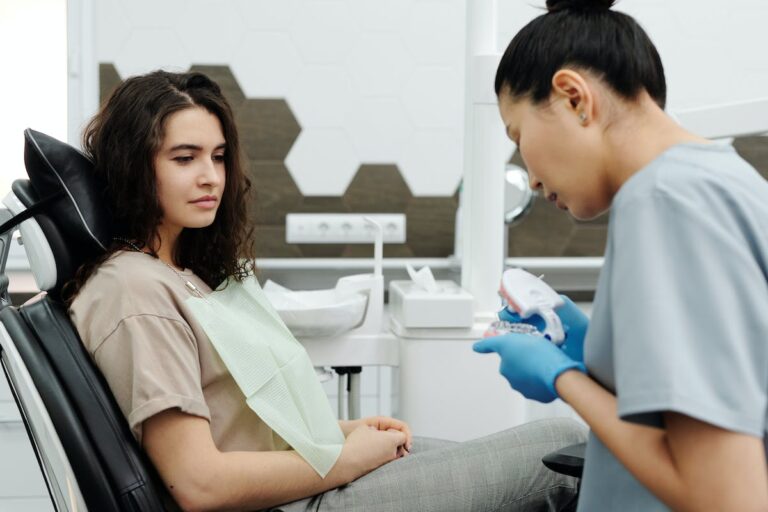 Dentist with Patient